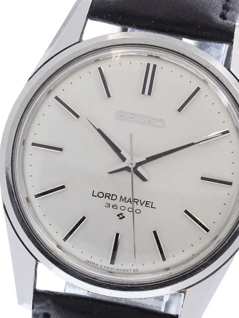 SEIKO Road marvel 36000 5740-8000 Silver Dial Hand Winding Men's Watch_962273